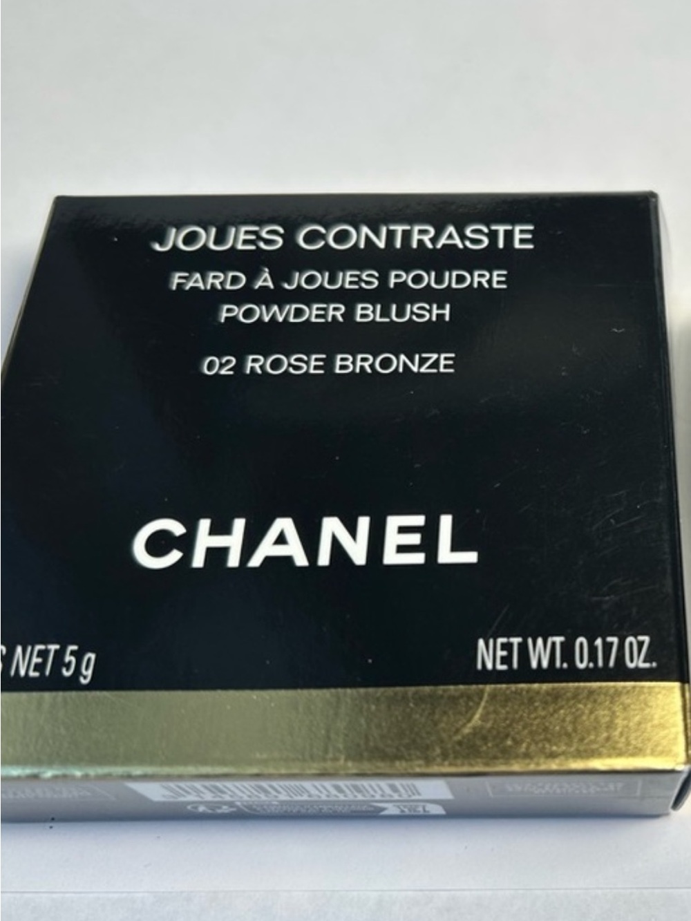 CHANEL Joues Contraste Powder Blush 02 Rose Bronze - Rose Bronze Pink - Picture 7 of 8